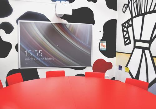 During a lesson at Taronja