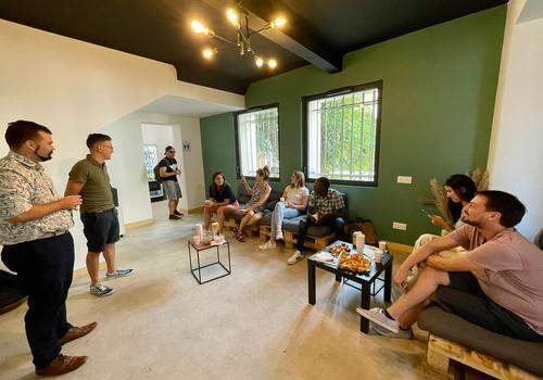 Students lounge