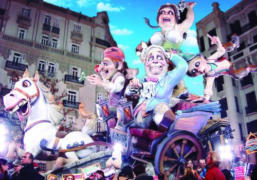 TARONJA Valencia Fallas Festival