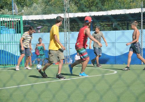Play football
