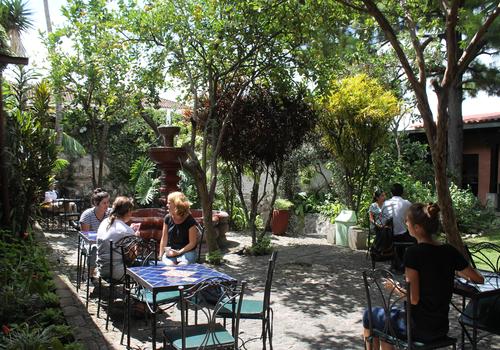 Outdoor patio