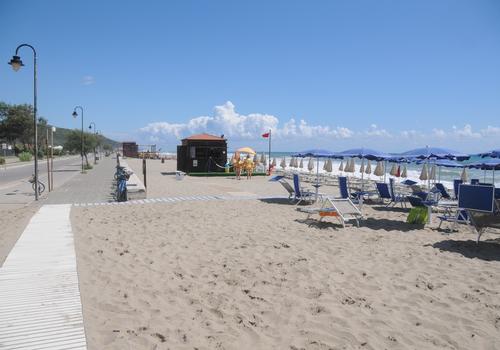 The sea side