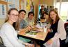 Students at the ACCORD cafeteria